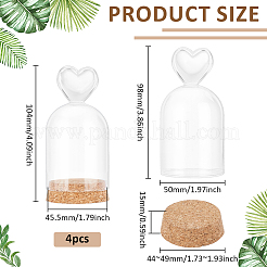 Стеклянный купол&nbsp;AJEW-WH0596-459A