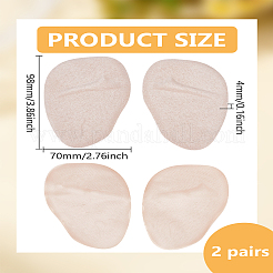 2 пара силиконовых стелек для передней части стопы&nbsp;FIND-LP0008-55