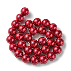 Экологичные стеклянные жемчужные бусины&nbsp;HY-A008-14mm-RB084