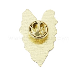 Булавки с эмалью в виде листа&nbsp;LS-JEWB-S040-01E-G