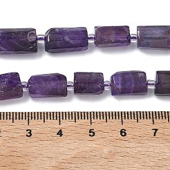 Природный аметист нитей бисера&nbsp;G-C270-K05