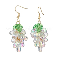 Серьги из прозрачного стекла&nbsp;EJEW-JE06863-01