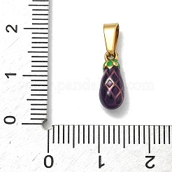 Подвески в виде фруктов и овощей из нержавеющей стали 304 с эмалированным покрытием&nbsp;STAS-F336-02F-G