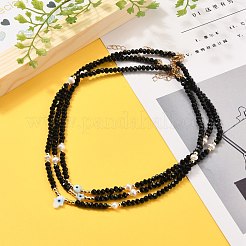 Ensembles de colliers de perles en coquille blanche naturelle&nbsp;NJEW-JN03147