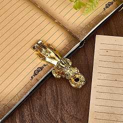 Handförmiger Lesezeichenclip aus Legierung&nbsp;AJEW-CP0006-94A-G