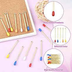 20pcs 5 pendentifs en alliage de couleurs&nbsp;FIND-CJ0005-99