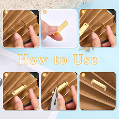 60 комплект 2-х цветных железных ручек для сумок&nbsp;FIND-WR0005-97