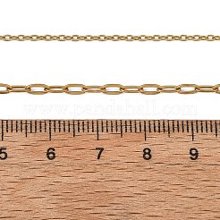 Verstellbare Lariat-Halskette aus gemischten Ketten aus Edelstahl 304&nbsp;AJEW-JB01635
