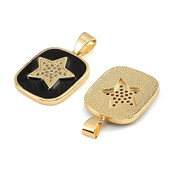 Messing micro pave klare zirkonia anhänger&nbsp;CU-CBA9175-17G