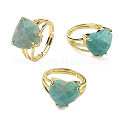 Anelli aperti del polsino in ottone&nbsp;RJEW-D347-01G-10