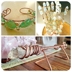 4 рулон круглой алюминиевой проволоки 4 размеров&nbsp;AW-TA0001-04A-01