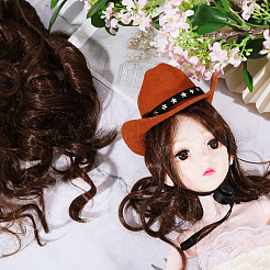 Pp волосы кукольный парик волосы&nbsp;DIY-WH0349-395A-01