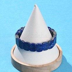 Природные лазурит бисером растянуть браслеты&nbsp;BJEW-F523-07