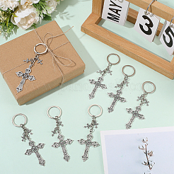 20шт. брелки из сплава&nbsp;KEYC-SC0001-52