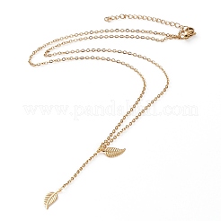 Set di collane pendenti e orecchini a bottone con catene in acciaio inossidabile 304&nbsp;SJEW-I205-05