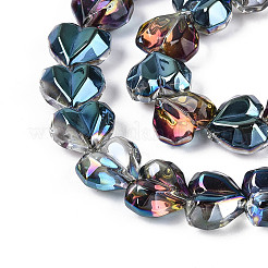 Гальванизируйте прозрачное стекло бисер нитей&nbsp;EGLA-B012-AB17