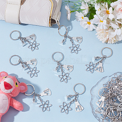 24шт. брелки из сплава&nbsp;KEYC-GO00019