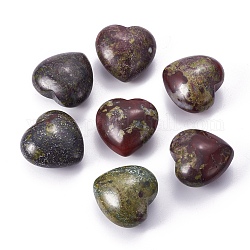 Натуральный камень любви сердца драконьей крови, карманный пальмовый камень для балансировки рейки, 24.5x25x14 мм