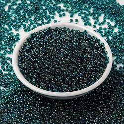 Miyuki runde Rocailles Perlen, japanische Saatperlen, 8/0, (rr3744), 3 mm, Bohrung: 1.1 mm, ca. 422~455 Stk. / 10 g