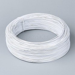 Круглые железные провода, с резиновым покрытием, белые, 18 датчик, 1 мм, около 600 фута (200 ярда) / рулон