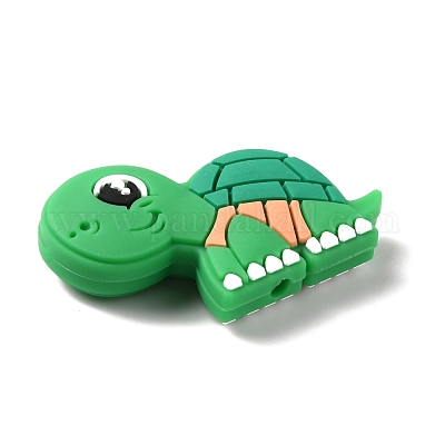 Силиконовые бусины&nbsp;SIL-WH0001-24B-1