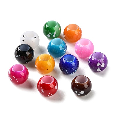 Европейские бусины из АБС-пластика&nbsp;KY-G033-01B-1