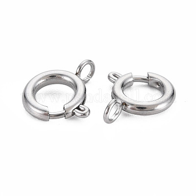 Некорневая застежка из нержавеющей стали марки 304 с пружинным кольцом STAS-N095-049P-1