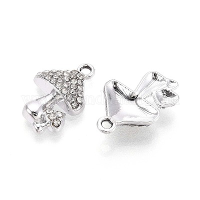 Подвески из сплава со стразами&nbsp;PALLOY-T091-25M-P-1