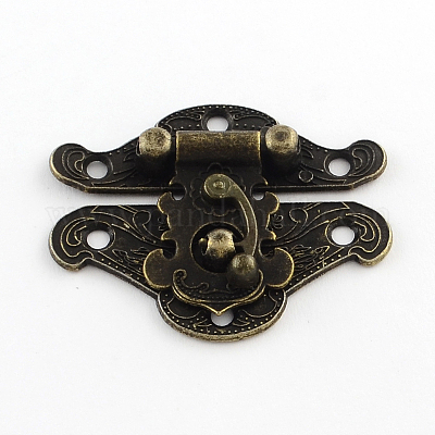Holzkiste Schloßfalle Spangen&nbsp;X-IFIN-R203-48AB-1