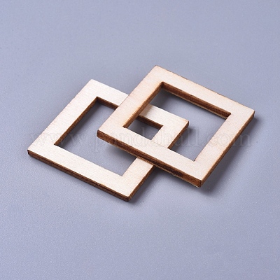 Кольца из тополя&nbsp;WOOD-D021-04B-1