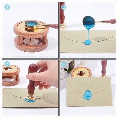 Wholesale CRASPIRE Sealing Wax Particles Kits for Retro Seal Stamp 