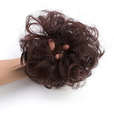 synthetic hair updo
