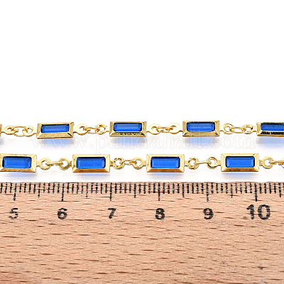 Латунные прямоугольные цепи&nbsp;CHC-N023-03D-G-1