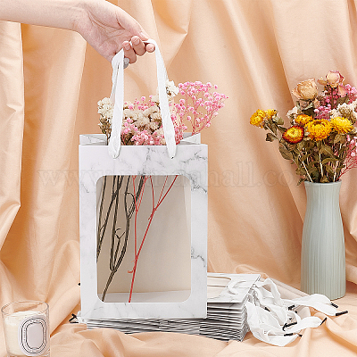 Shop Flower Bouquet Paper Gift Bags for Jewelry Making - PandaHall