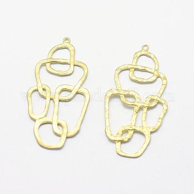 Латунные подвески&nbsp;KK-E716-012C-RS-1