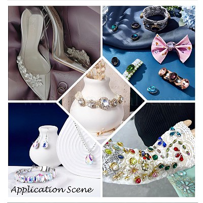 Шить на горный хрусталь&nbsp;RGLA-T035-8x13mm-01-1