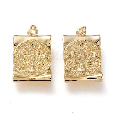 Латунные подвески&nbsp;KK-K250-04G-1