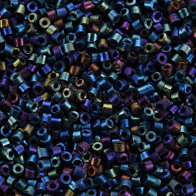 Цилиндрические бусины из матового стекла SEED-S047-F-001-1