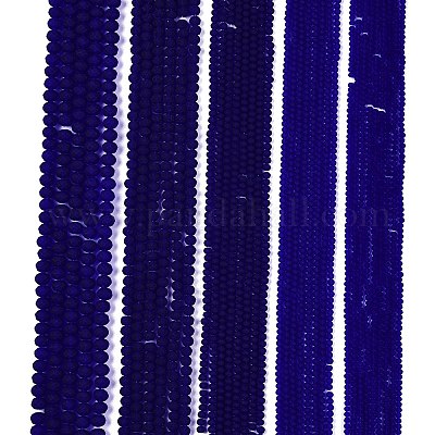 Прозрачные стеклянные бусины&nbsp;X-EGLA-A044-T8mm-MD06-1