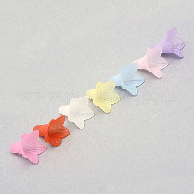 Transparente Acryl Perlen&nbsp;X-FACR-Q009-15-1