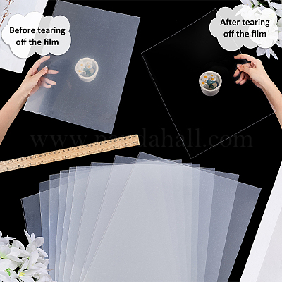 Feuilles de plastique pour animaux de compagnie&nbsp;DIY-WH0349-498-1