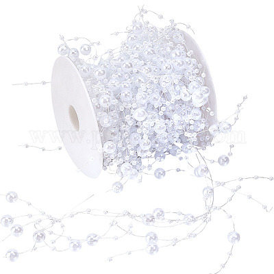 Бисер из полиэстера&nbsp;FIND-WH0816-064-1