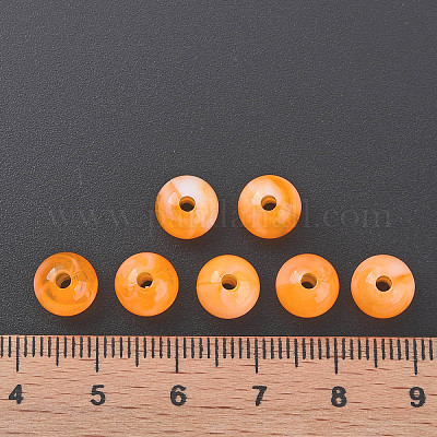 Акриловые бусины&nbsp;LS-MACR-S375-001B-06-1