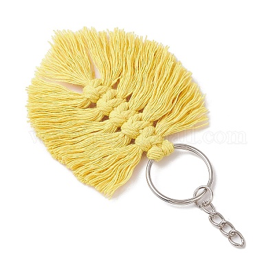 Portachiavi con fili di cotone&nbsp;KEYC-JKC01110-1