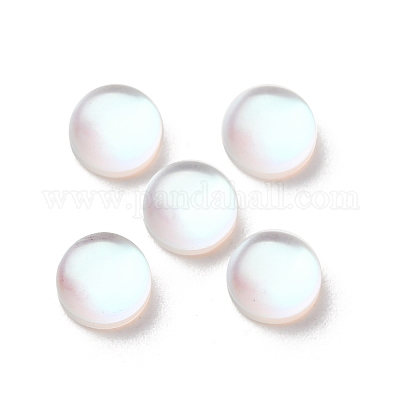 Synthetische Mondstein Cabochons&nbsp;G-U027-04A-01-1
