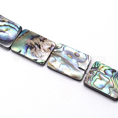 Природные пауа бусы нити SSHEL-J047-10A-01-1