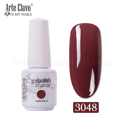 8mlスペシャルネイルジェル ネイルアートスタンピングプリント用 ニスマニキュアスターターキット ココナッツブラウン ボトル 25x66mmの通販 Jp Pandahall Com