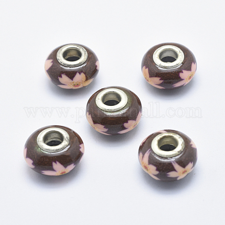 Handgemachte  europäischen Fimo-Perlen CLAY-K002-A08-1