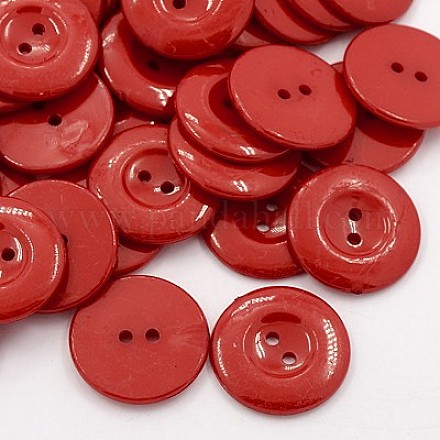 Botones de costura acrílicos para diseño de vestuario BUTT-E087-C-07-1