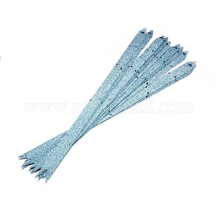 Glitter Style Handmade Elastic Packaging Ribbon Bows AJEW-A021B-18mm-05-1